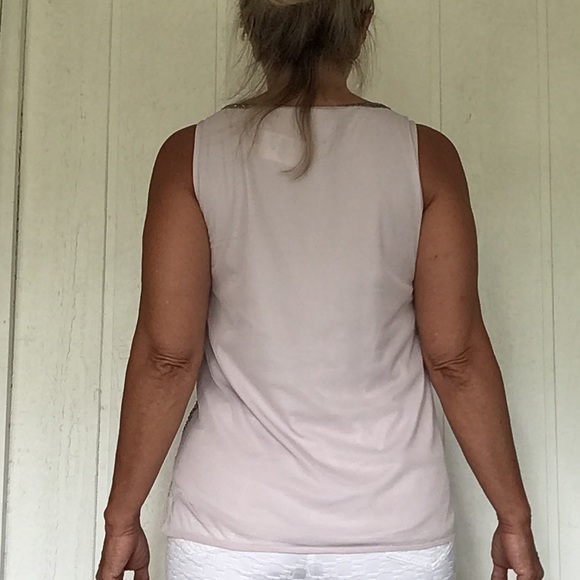 WHITE HOUSE BLACK MARKET EMBELLISHED TANK TOP SMALL - Picture 6 of 16